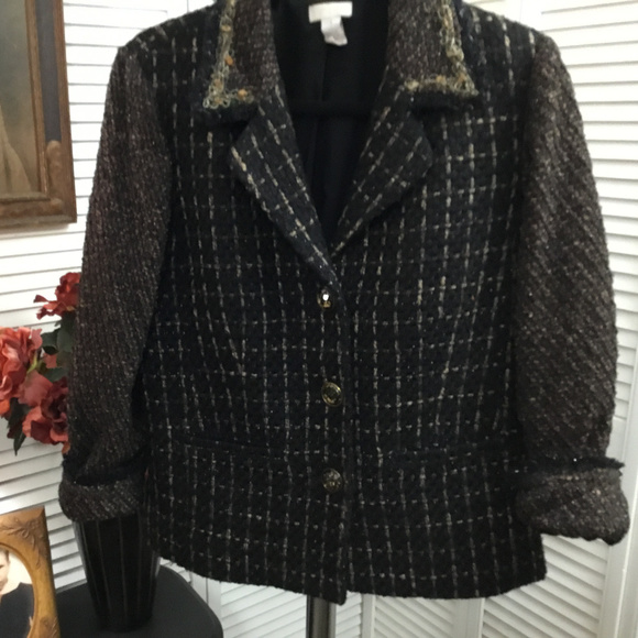 blazer with basket
